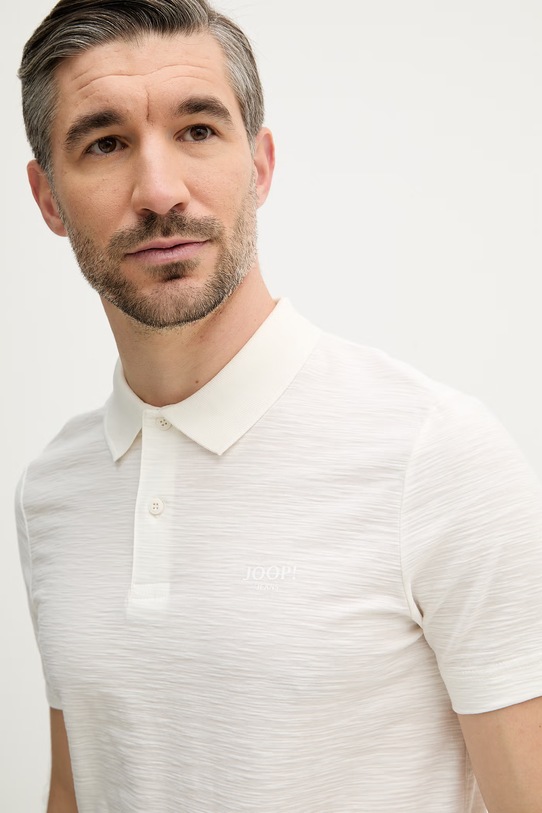 Joop! polo bawełniane beżowy 30102442