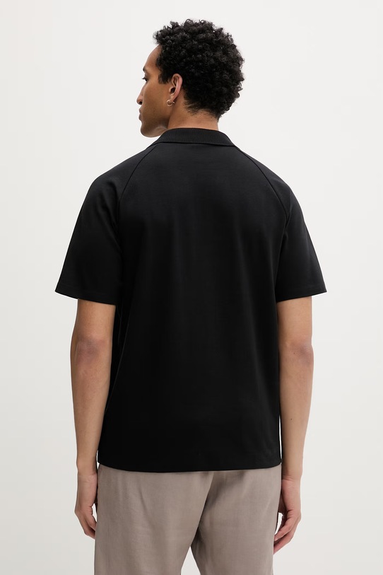 Îmbrăcăminte HUGO polo pentru bărbați, din bumbac Dromos 50556604 negru