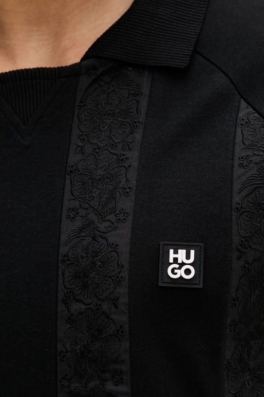 HUGO polo pentru bărbați, din bumbac Dromos 50556604 negru
