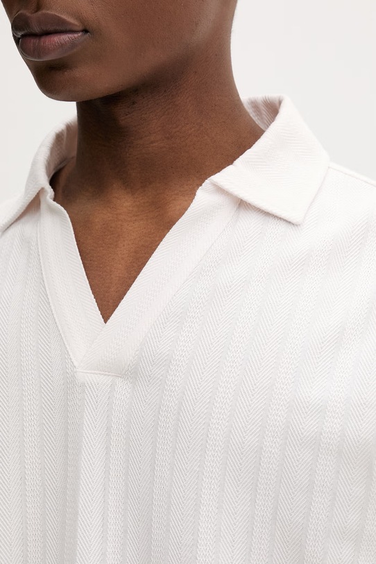 HUGO polo męskie bawełniane Dalibo 50556724 beżowy