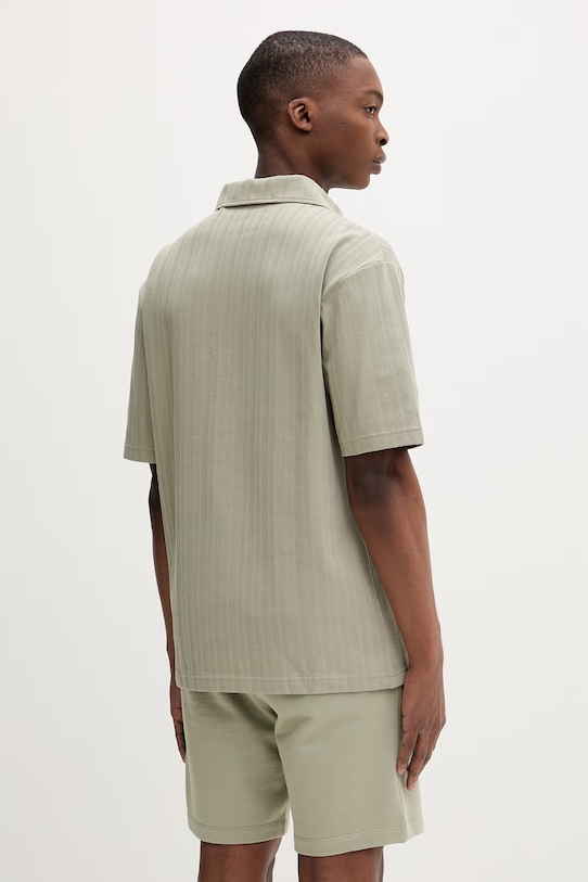 Odzież HUGO polo męskie bawełniane Dalibo 50556724 zielony