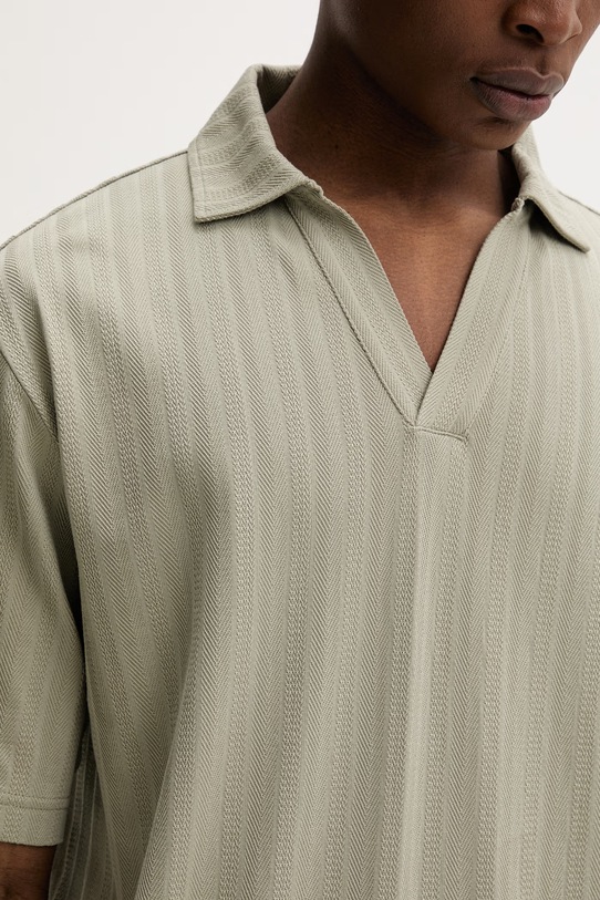 HUGO polo męskie bawełniane Dalibo 50556724 zielony