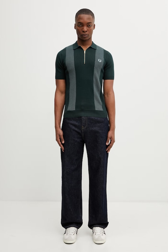 Fred Perry tricou polo K2310 verde