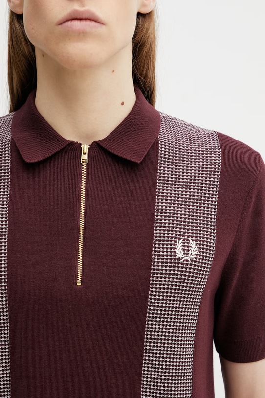 Fred Perry polo bordowy K2310