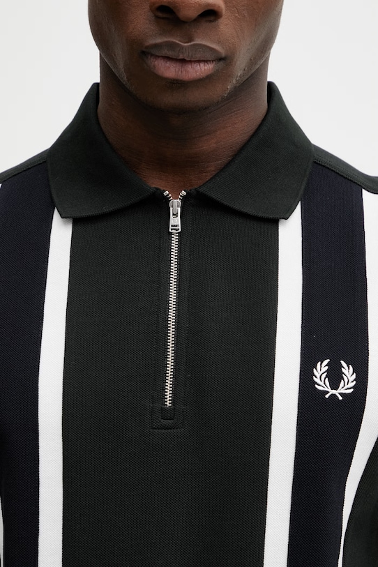Fred Perry polo bawełniane zielony M2420