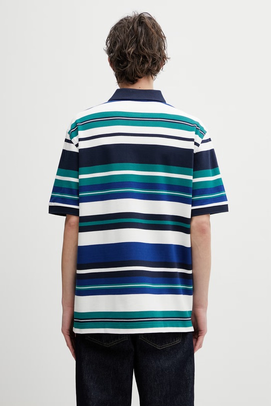 Odzież Fred Perry polo męskie bawełniane M2423 turkusowy