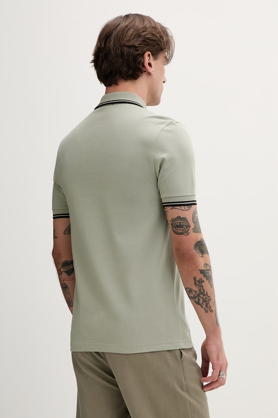 Odzież Fred Perry polo bawełniane M3600.S23 zielony