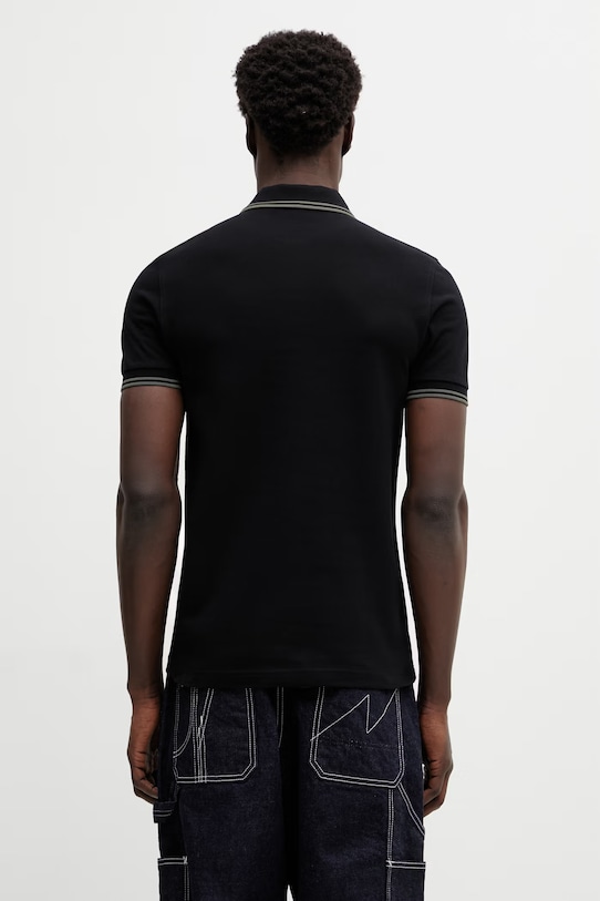 Odzież Fred Perry polo bawełniane M3600.T44 czarny