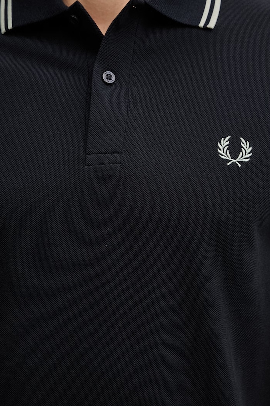 Fred Perry polo bawełniane męskie granatowy M3600.T73