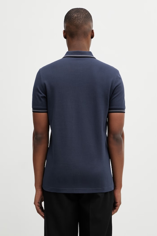 Odzież Fred Perry polo bawełniane M3600.01B granatowy