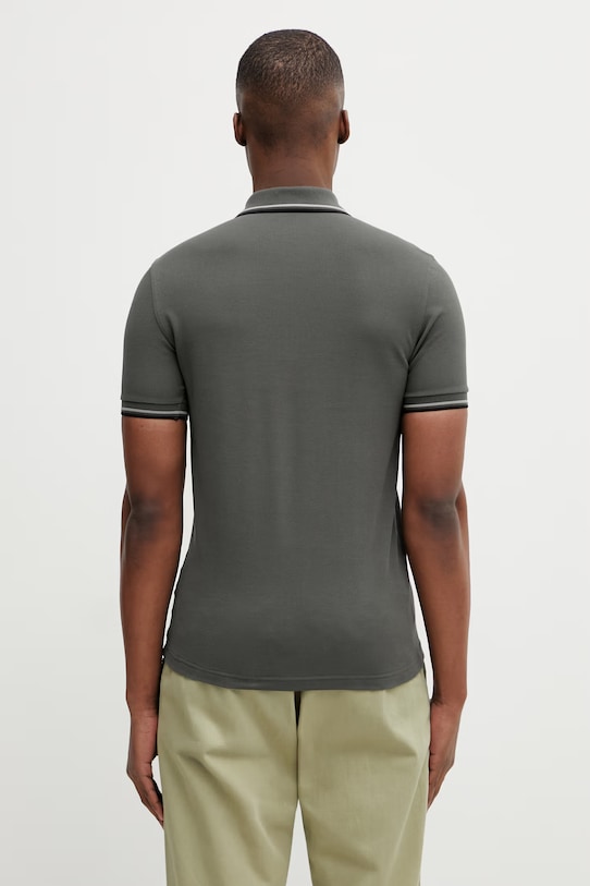 Odzież Fred Perry polo bawełniane M3600.04B zielony