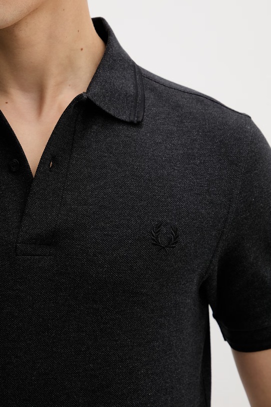 Fred Perry polo bawełniane M3600.11B szary