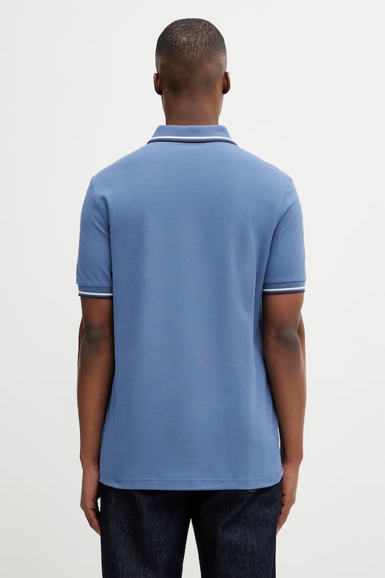 Odzież Fred Perry polo bawełniane M3600.89A niebieski