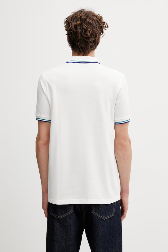 Oblečenie Bavlnené polo tričko Fred Perry M3600.94A biela