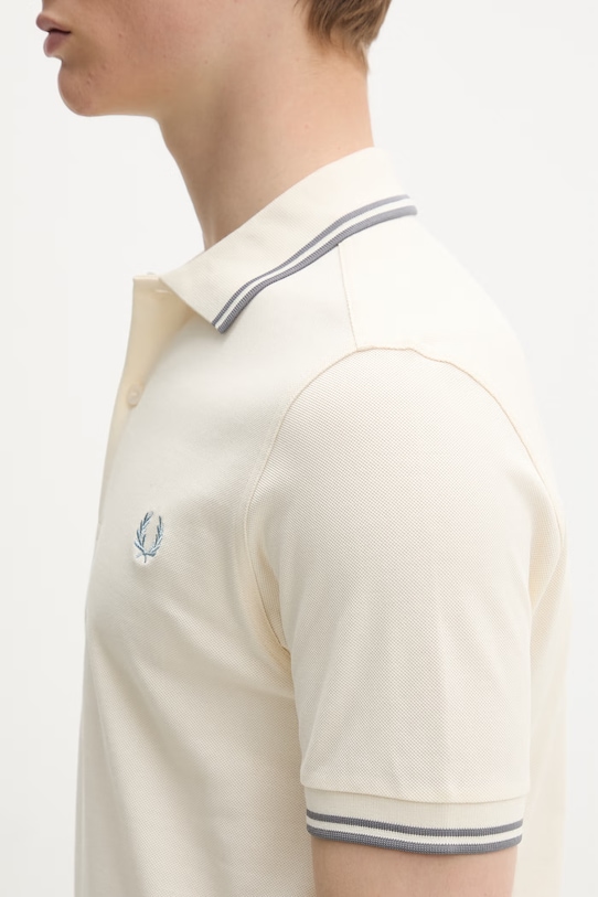 Fred Perry férfi pamut póló M3600.95A bézs