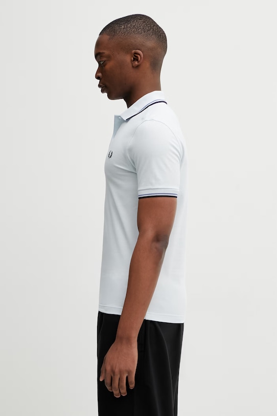 Fred Perry polo bawełniane M3600.96A niebieski SS26
