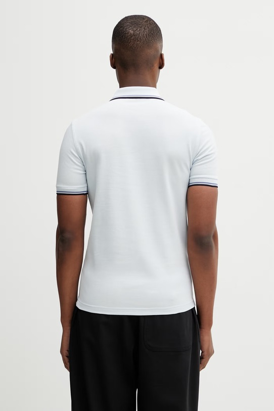 Odzież Fred Perry polo bawełniane M3600.96A niebieski