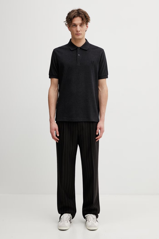 Fred Perry polo bawełniane męskie M6000.11B czarny
