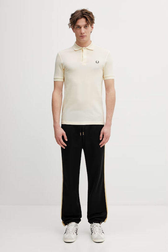 Fred Perry polo męskie bawełniane beżowy M6000.13B