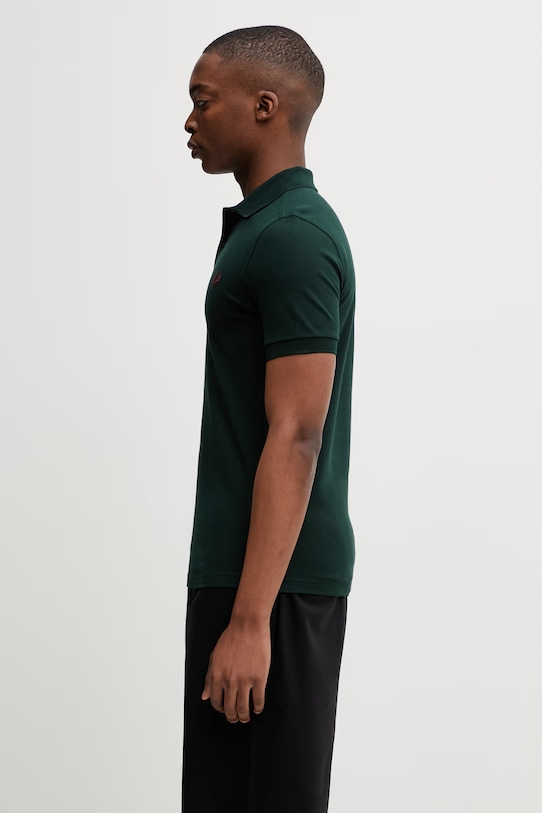 Fred Perry polo bawełniane M6000.15B zielony SS26