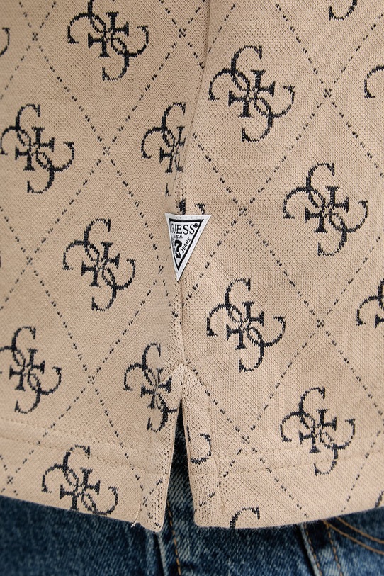 Guess polo męskie M6GP04.K3073 beżowy