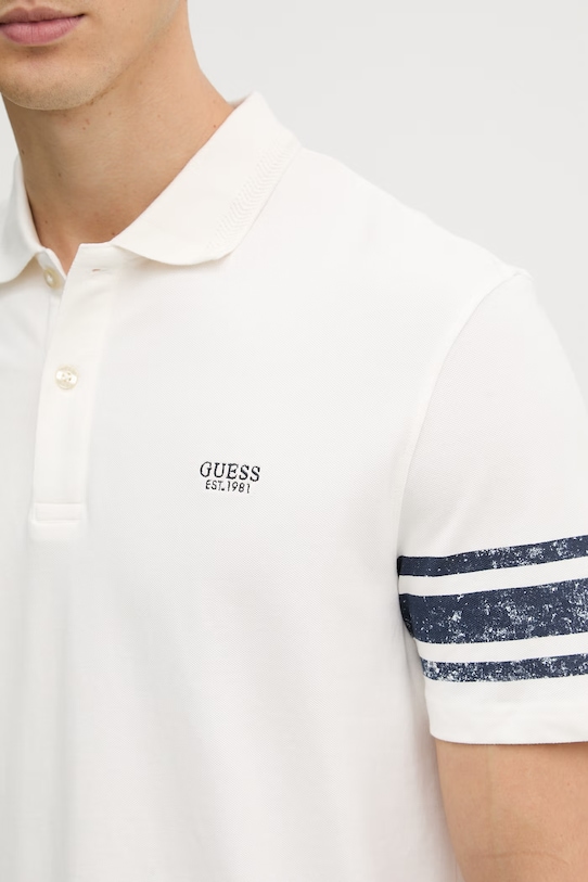 Guess polo męskie M6GP03.K3071 beżowy