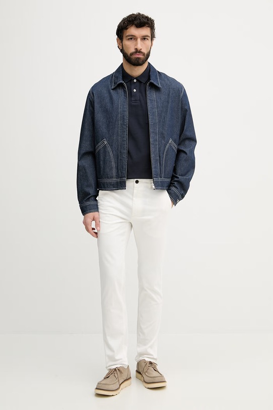 Guess mužské bavlněné polo M6GP48.K3476 námořnická modř SS26