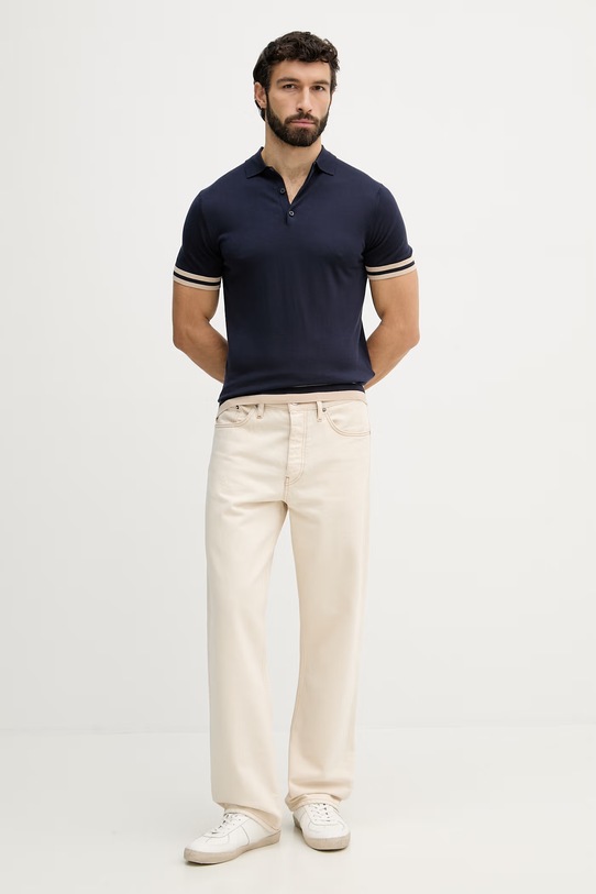 Guess t-shirt męski LARRY M6GR12.Z0565 granatowy SS26