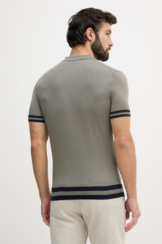 Odzież Guess t-shirt męski LARRY M6GR12.Z0565 zielony