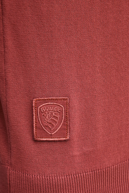 Bavlnené polo tričko Blauer CUSTER BLUM06472 červená