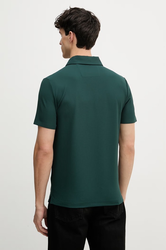 Odzież Guess polo męskie M6RP02.KD202 zielony