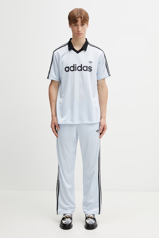 adidas Originals polo pánské KE2453 modrá