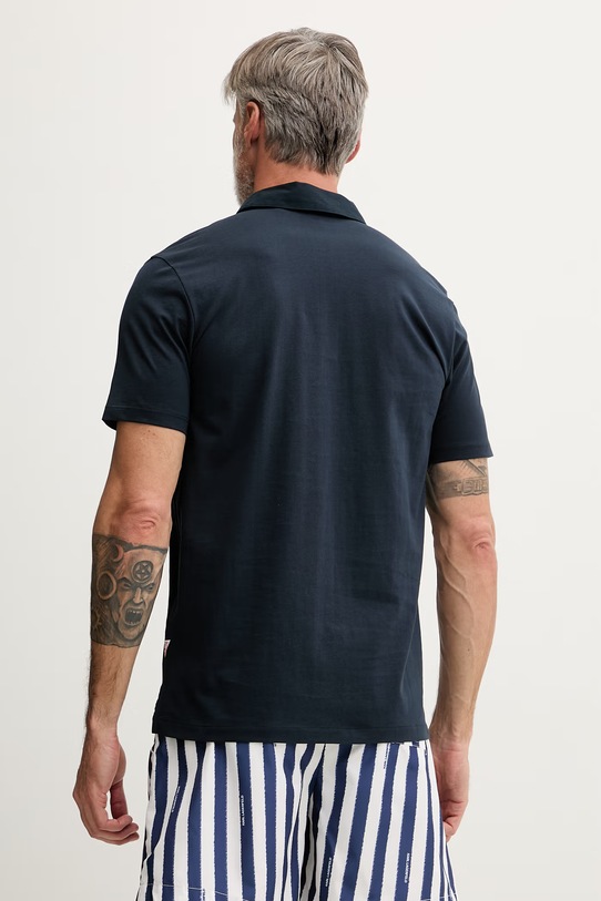 Guess polo tričko pánske bavlnené F6GP01.K8FQ4 tmavomodrá SS26