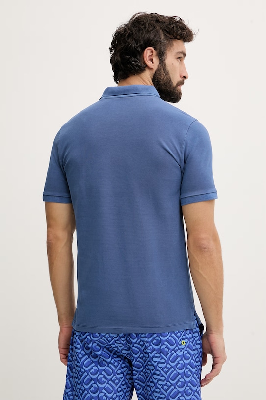 Guess polo tričko pánske bavlnené F6GP03.K9WF1 tmavomodrá SS26