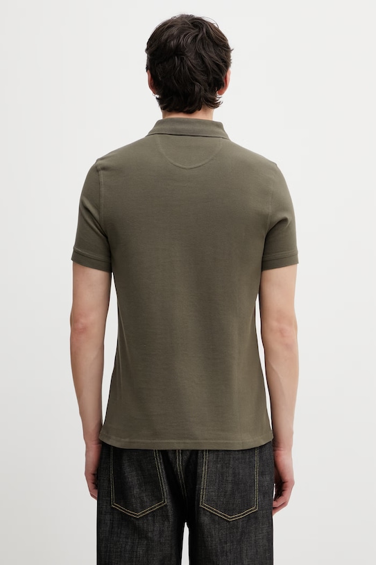 Odzież Barbour MML0358OL71 polo bawełniane męskie MML0358OL71 zielony