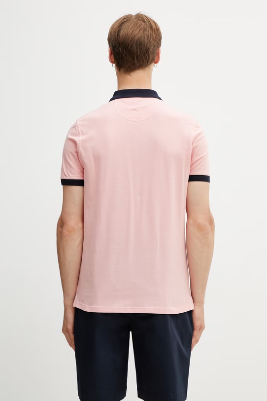 Odzież Barbour MML1449PI95 polo męskie bawełniane MML1449PI95 różowy