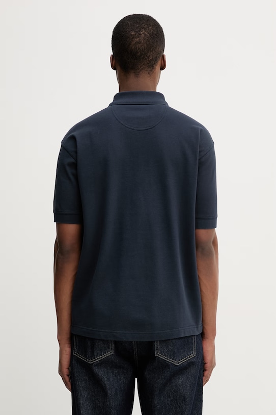 Odzież Barbour MML1469NY91 polo męskie bawełniane MML1469NY91 granatowy