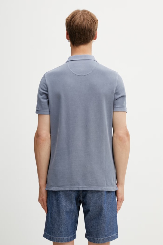 Odzież Barbour MML1535BL45 polo bawełniane męskie MML1535BL45 niebieski