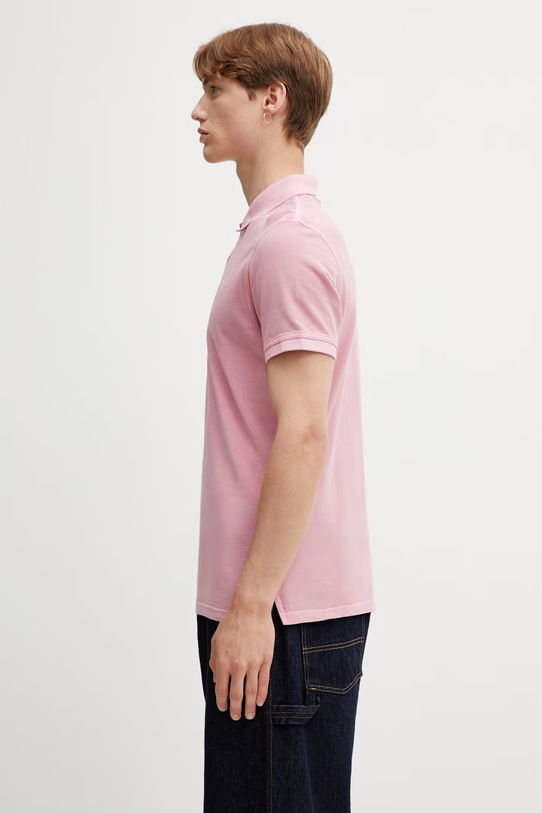 Barbour MML1535PI38 polo bawełniane męskie MML1535PI38 różowy SS26