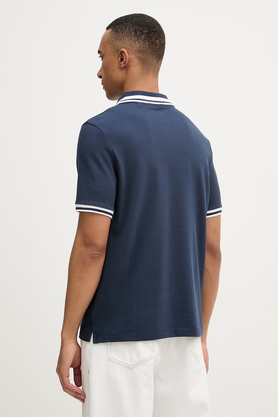 Odzież Guess polo męskie bawełniane SPIROS Z6GP04.K3207 granatowy