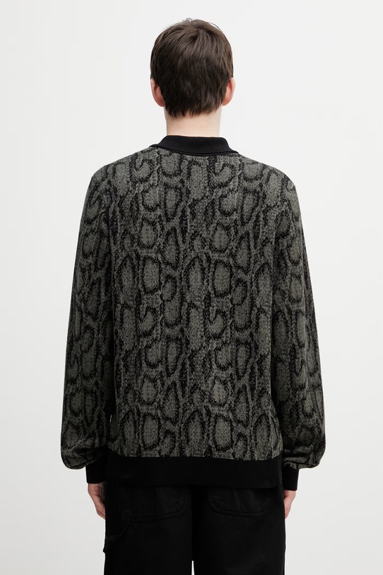 Clothing Carhartt WIP L/S Snake Polo sweater Men's I036170.3QLXX green