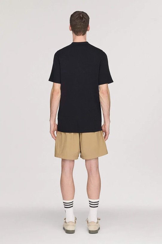 Clothing adidas Originals x SPZL sweater-style polo shirt with viscose Men's KF6812 black