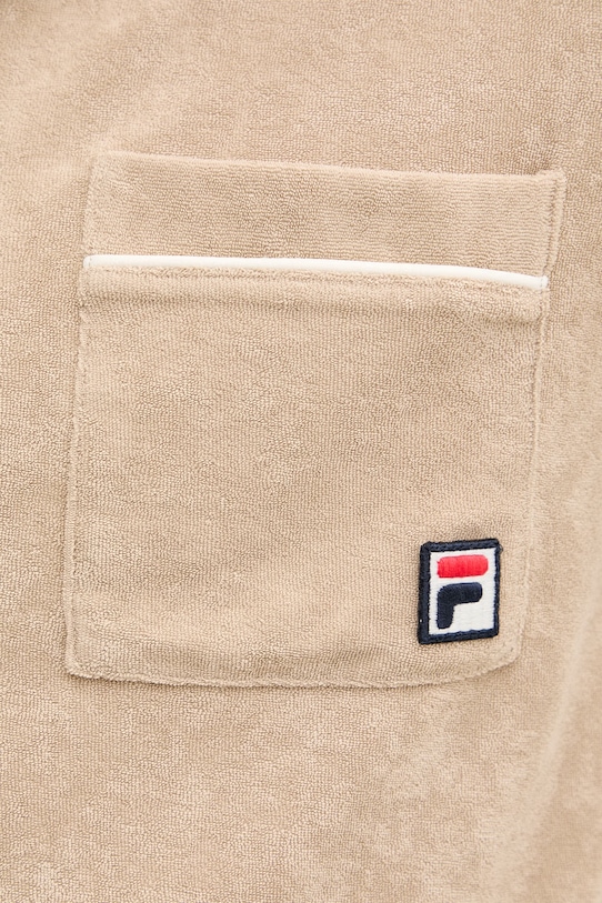 Fila πουκάμισο Ανδρικό βαμβακερό EMPOLI FAM1179 μπεζ