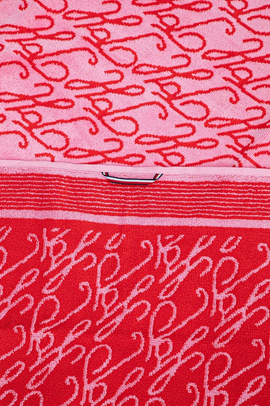 Αξεσουάρ Tommy Hilfiger πετσέτα βαμβάκι SUMMER UU0UU00115 ροζ