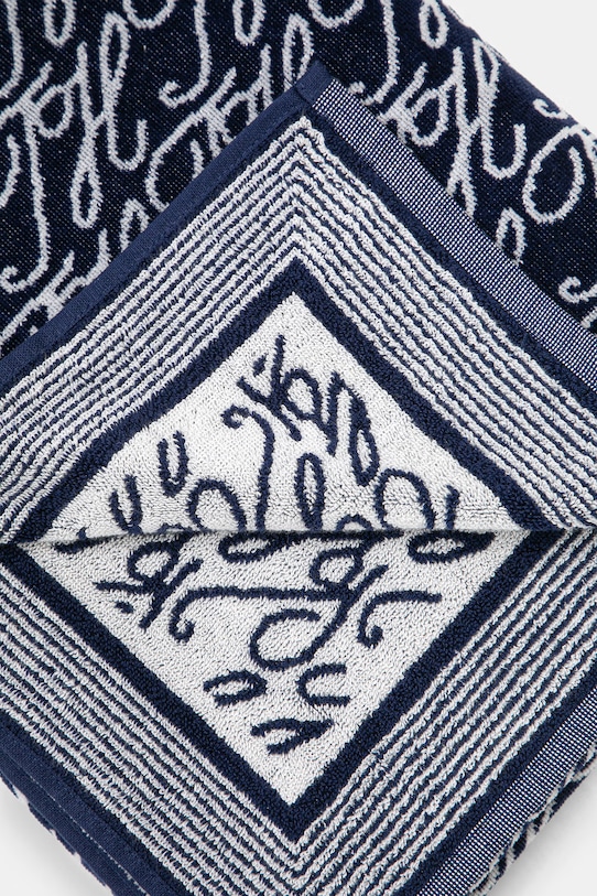 Dodatki Tommy Hilfiger bombažna brisača SUMMER UU0UU00115 mornarsko modra