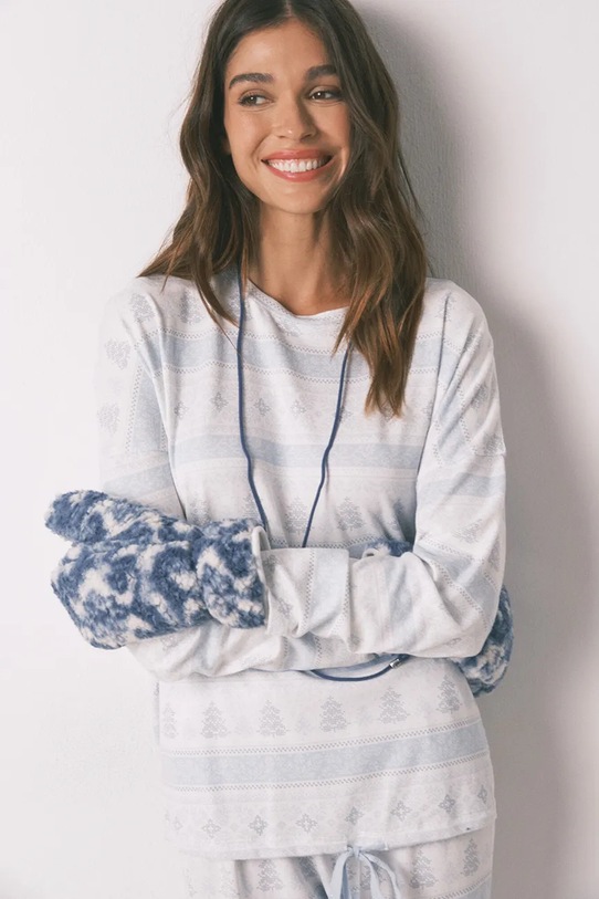 women'secret rękawiczki niebieski 5152856