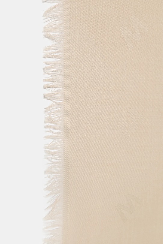 Akcesoria Weekend Max Mara chusta z dodatkiem jedwabiu ACEDRO 2615541094600 beżowy