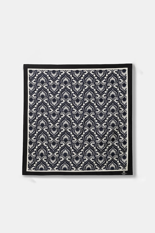 Weekend Max Mara chusta jedwabna AONESTO tkanina granatowy 2615541144600