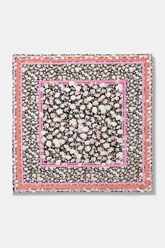 Weekend Max Mara chusta jedwabna AONESTONEW tkanina różowy 2615541164600