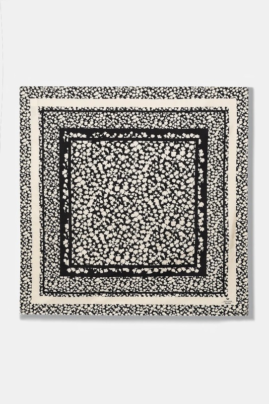 Weekend Max Mara chusta jedwabna AONESTONEW tkanina czarny 2615541164600